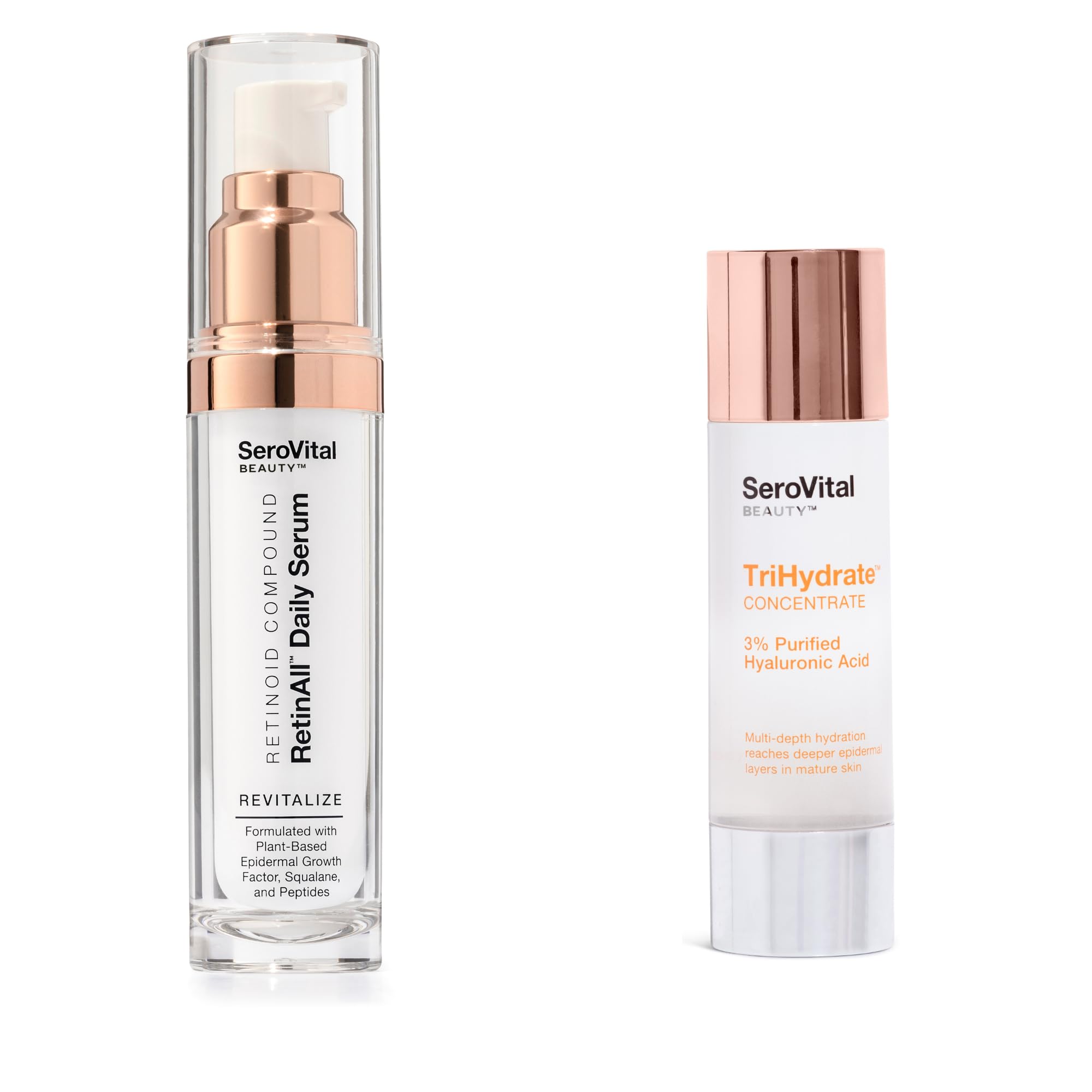 Skin Basics Bundle: RetinAll Daily Serum + TriHydrate