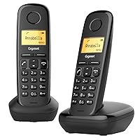 Gigaset A170 Duo - Due Telefoni Portatili, Display Illuminato