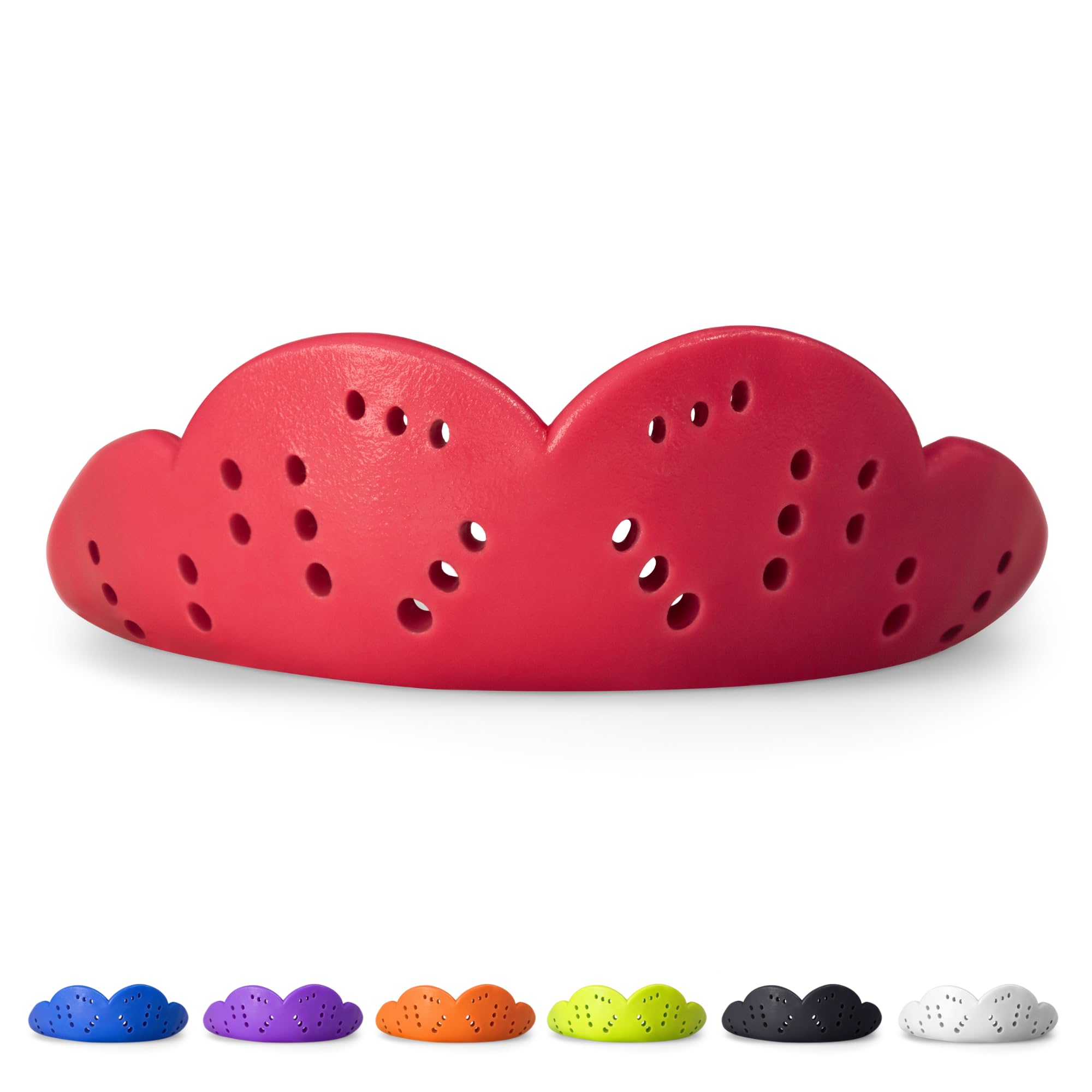 SISU Max Mouthguard - 50% Stronger, Maximum Protection for Rugby, MMA, Boxing, Lacrosse, Football, Hockey, High-Impact Sports - Adult Fit, Remoldable Up to 20 Times, Works for Braces