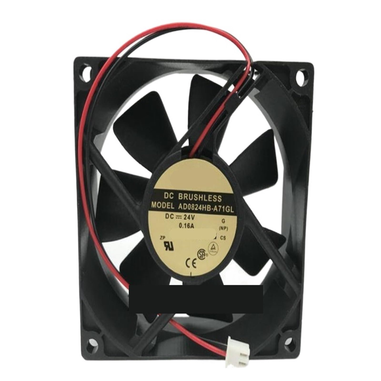 MGIMGFKZD 8025 AD0824HB-A71GL DC24V 0.16A 8cm Two-Wire Cooling Fan