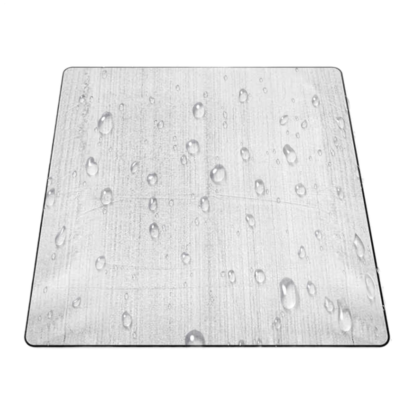 Pianka Aluminiowa Mata Izolacyjna 200x200 cm, wodoodporna izolacja | Izolowana Mata Namiotowa Dla osób biwakujących, na plażę, do domu, do samochodu, do salonu