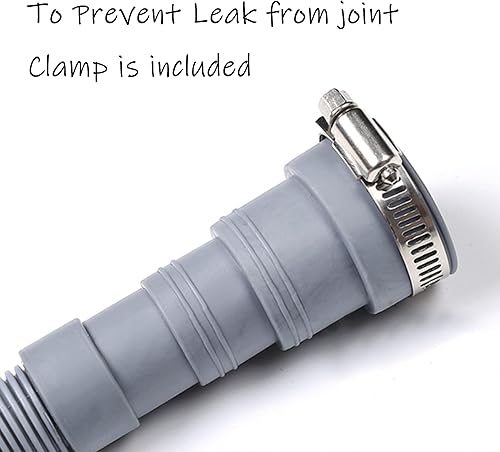 Miniatura 3 de HLMOptimo Manguera de drenaje universal para lavadora de 23 pies, kit de extensión flexible de manguera de drenaje para lavavajillas, manguera