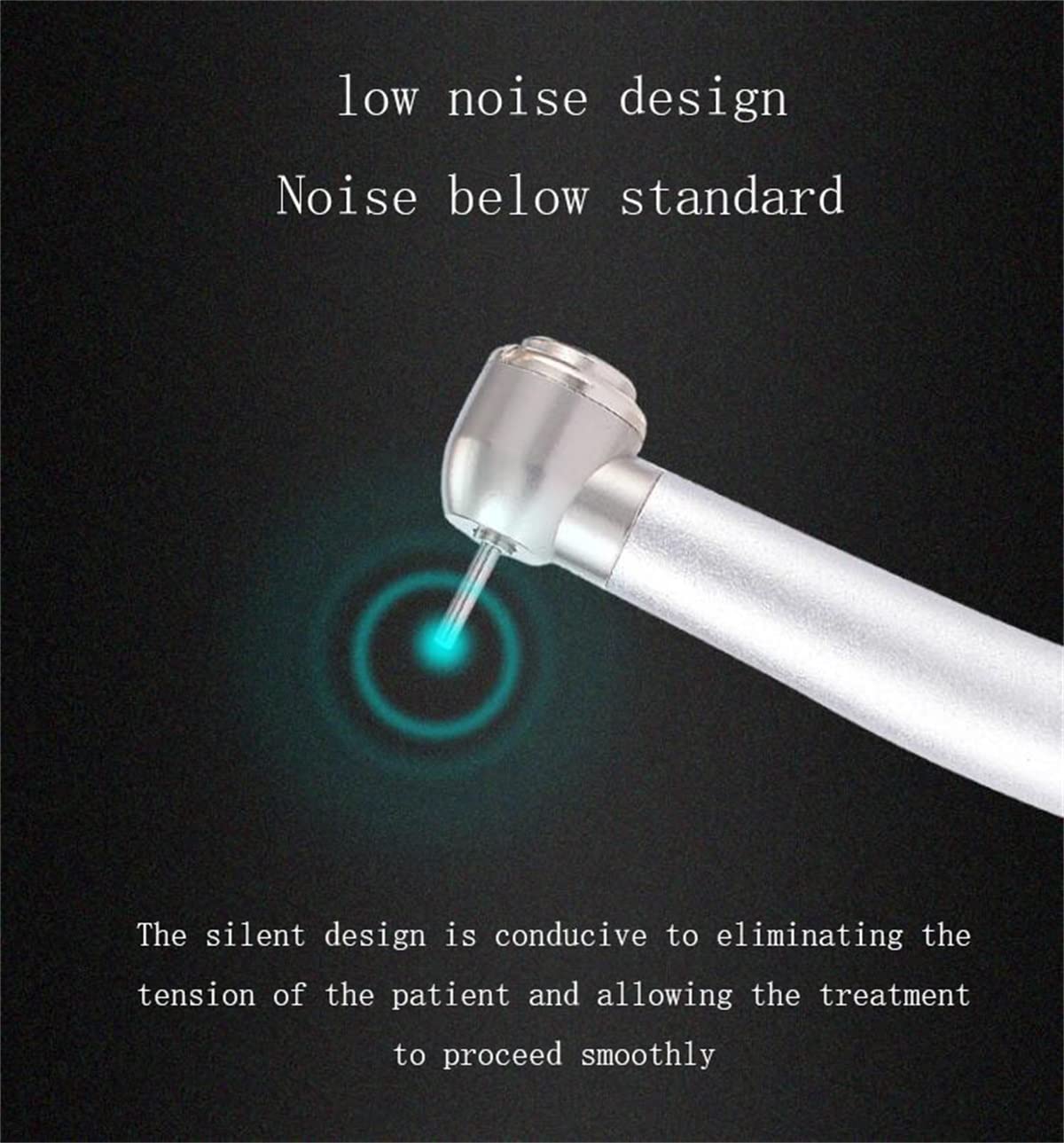 Dental Handpieces Doustne instrumenty akcesoriów szybkobieżnych, narzędzia do obróbki stomatologicznej, łożyska ceramiczne do czyszczenia tataru i szlifowanie zepsutych lub uszkodzonych zębów