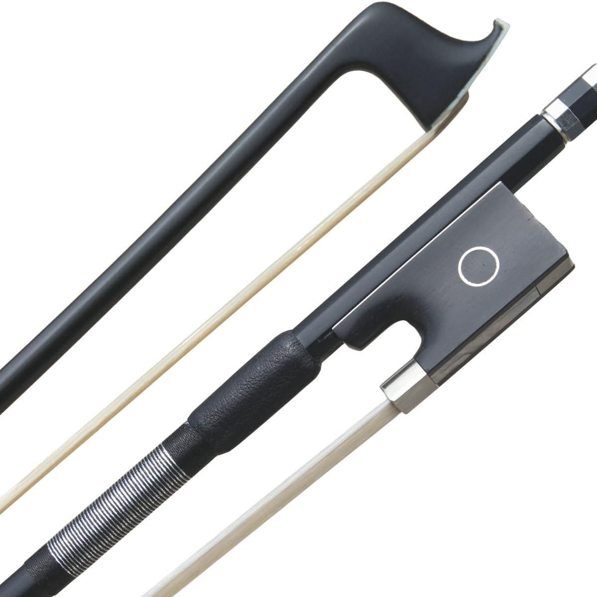 ARCRAW Carbon Fiber Violin Bow 4/4 Full Size Ebony Frog