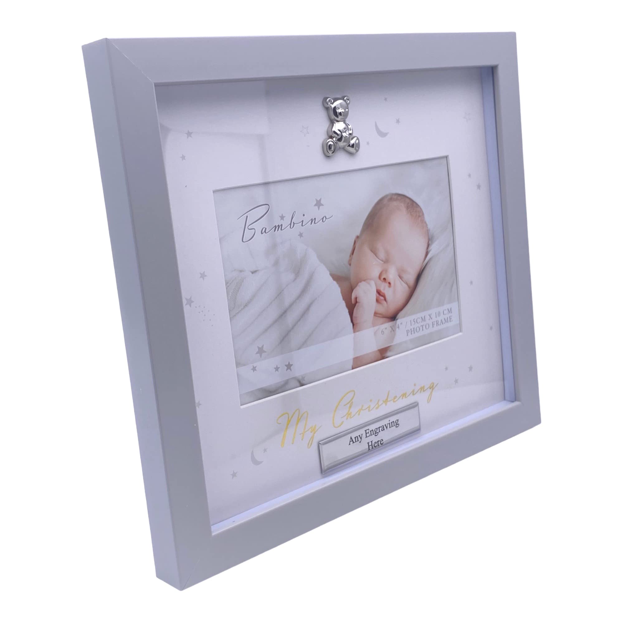 Personalised Christening Day Photo Keepsake Frame Gift
