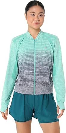 asics(アシックス) ランニングウェア NAGINOシームレスジャケット 2012C980 レディース