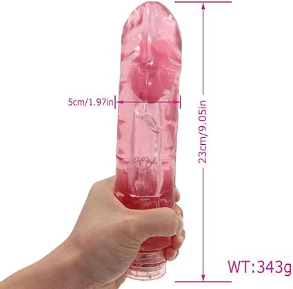 SUEBK Vibrador de consolador grande y grueso, vibrador de ...
