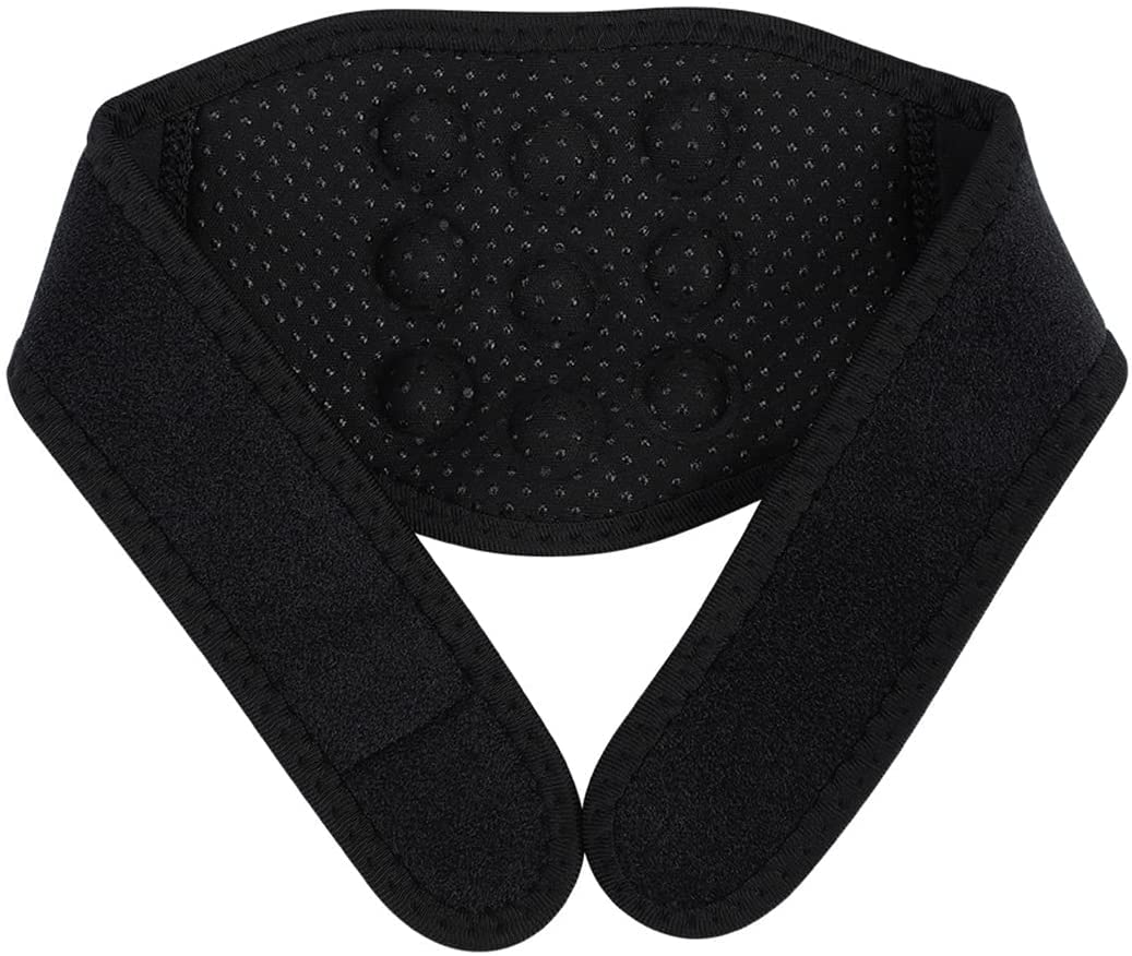 Nackengurt Turmalin Selbsterhitzung Magnetfeldtherapie Nackenbandage Gürtelbandage Schmerzlinderung Halswirbel schützen Gesundheitspflege