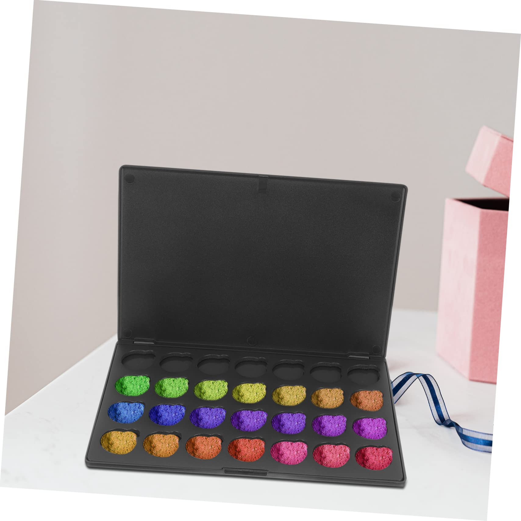 VALICLUD 4 Pièces Palette de Maquillage Vide Magnétique Boîte Diy pour Fards à Paupières Blush Pratique et pour Vos Projets Cosmétiques