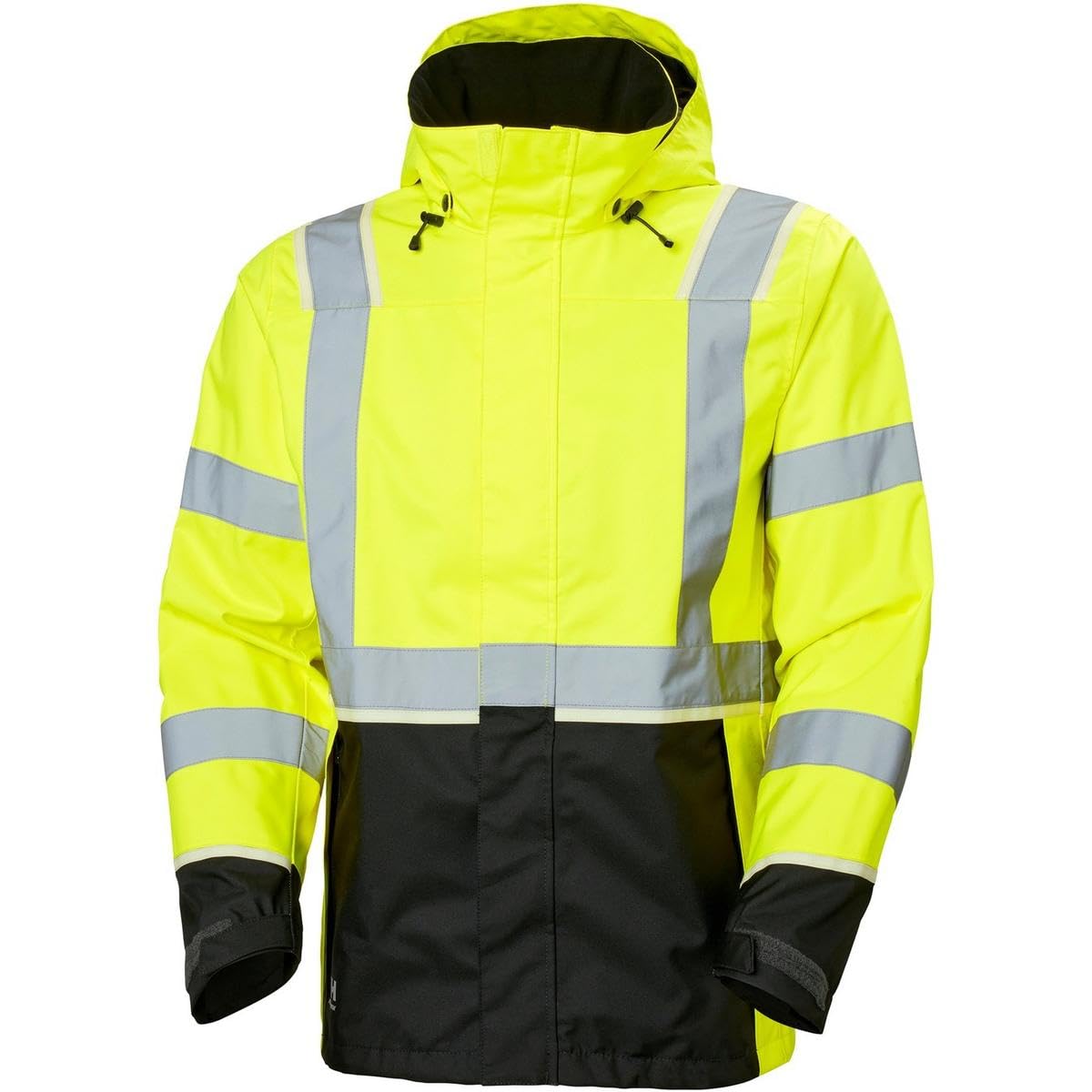 Helly Hansen Hi Vis Yellow/Ebony Uc-Me Shell Jacket Large