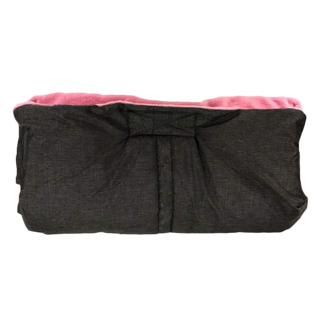 Stroller Hand Muff£¬Extra Thick Winter Waterproof Anti-Freeze Gloves Pram Stroller Accessory Hand Warmer,Universal Fits on Single Handle Bar Stroller,Safe, Warm