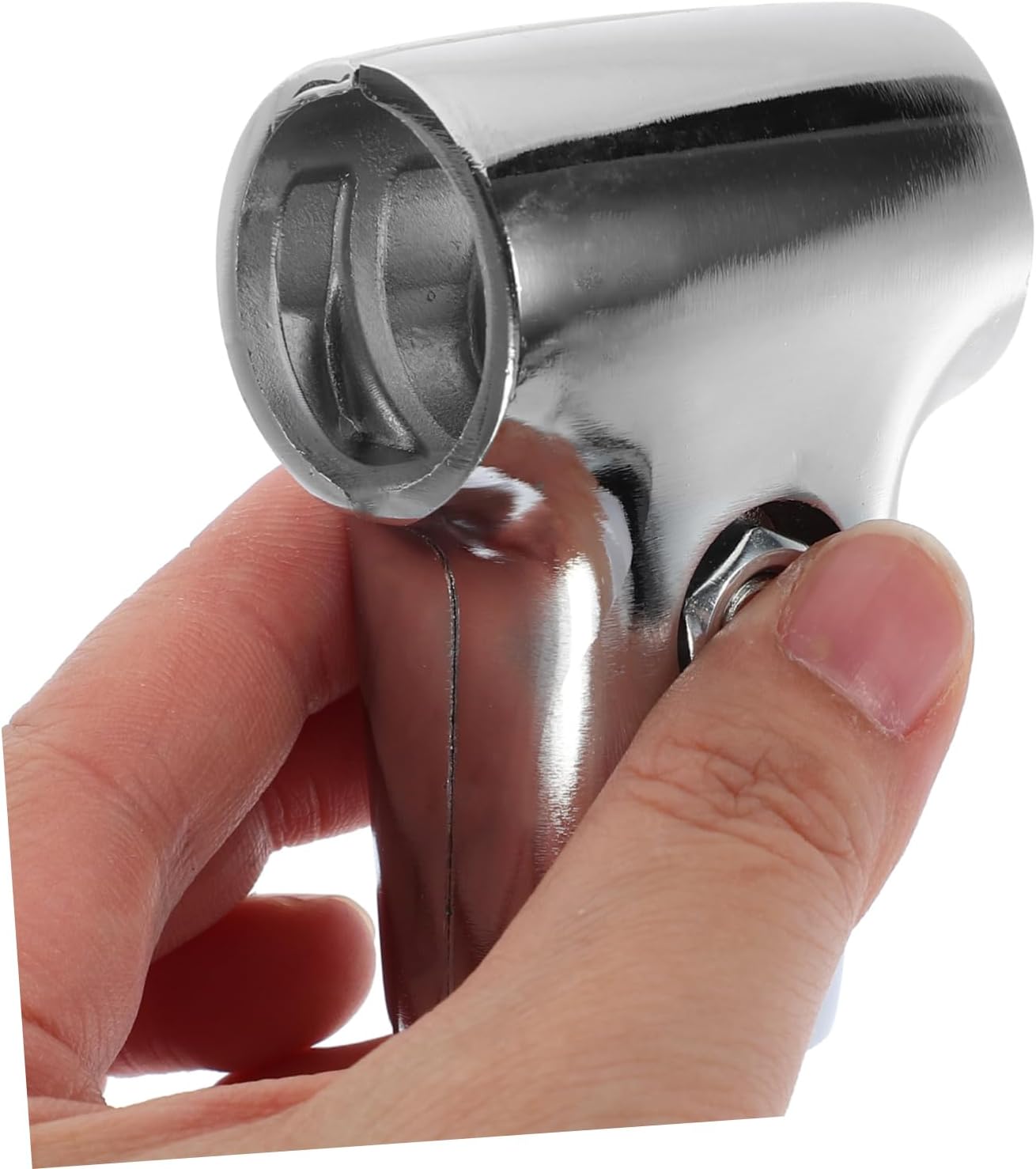 Heavy Duty Pole Flange Socket Closet Rod Hardware Stainless Steel Connectors