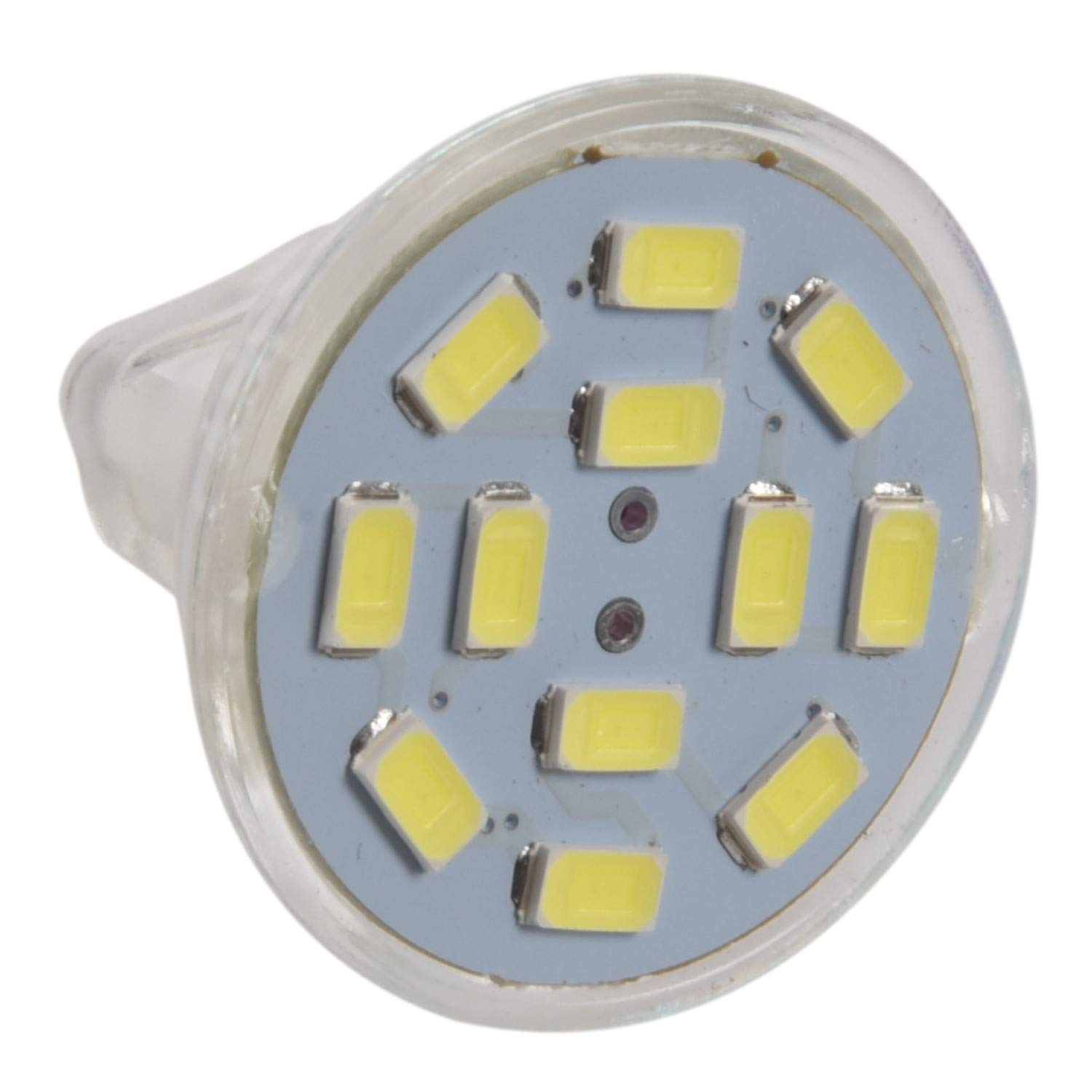 6W GU4(MR11) LED MR11 12 SMD 5730 570 DC 12V, White