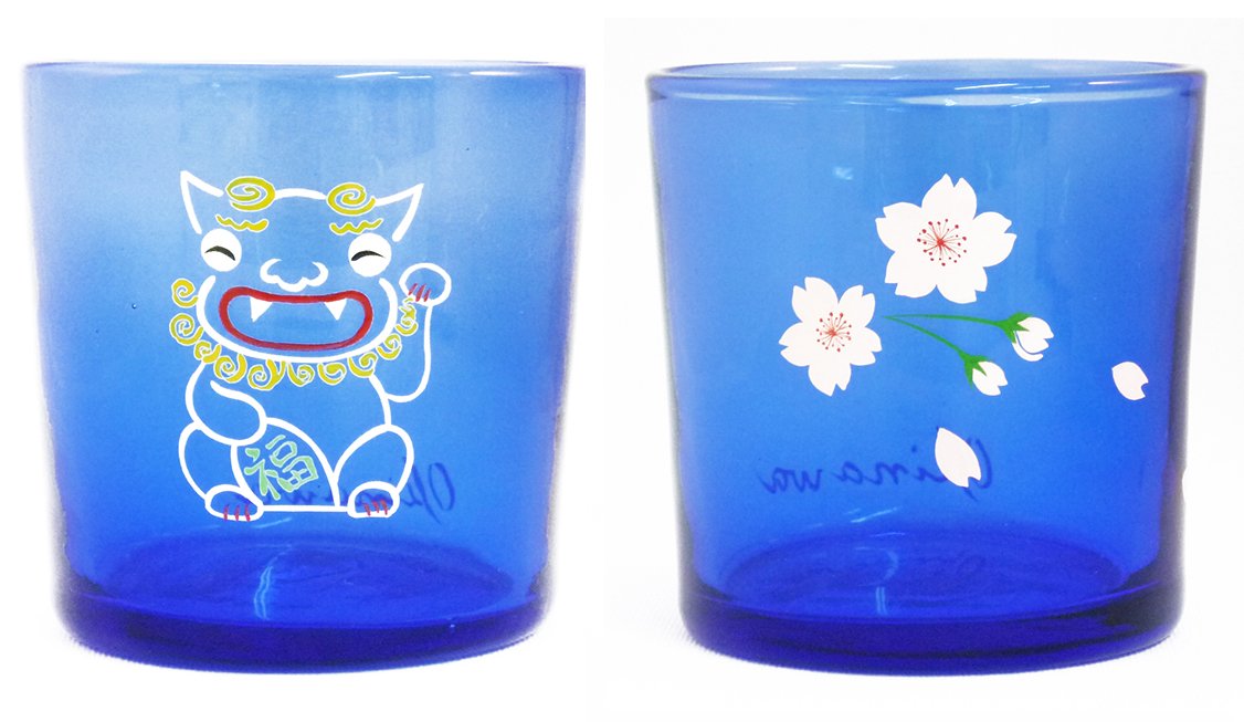 Amazon｜【おきなわワールド・琉球ガラス王国工房】漆絵付け