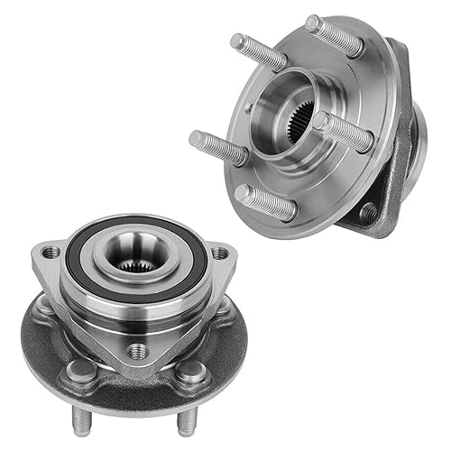 Miniatura 26 de Detroit Axle - 2 bujes de rodamiento de rueda delantera o trasera para Ford Explorer 2011 2012 2013 2014 2015 2016 2017 2018 2019 Police Interceptor