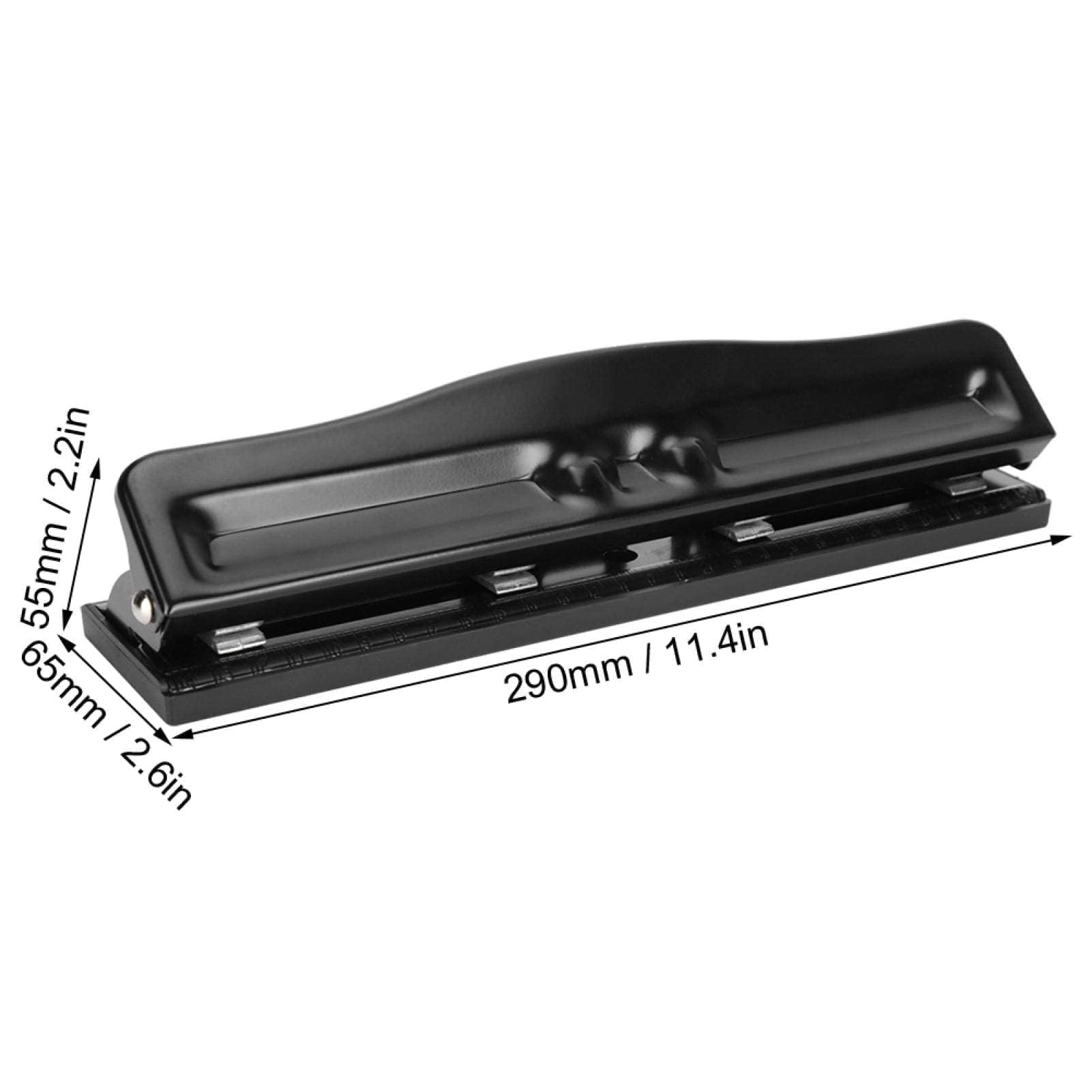 Punzonatrice per carta perforatrice regolabile a 4 fori A4 ricariche perforatrice per carta per la scuola domestica e forniture per ufficio a casa Other Art Supplies