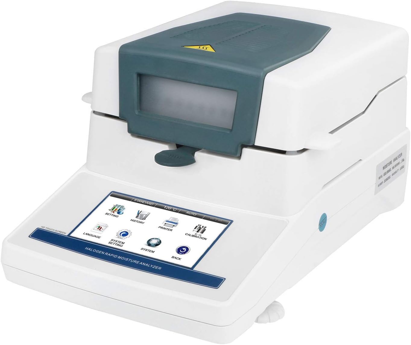 Moisture Analyzer - 0.01% Readability, 110 g x 1 mg USS-HMA03 Moisture Balance - Touch Panel