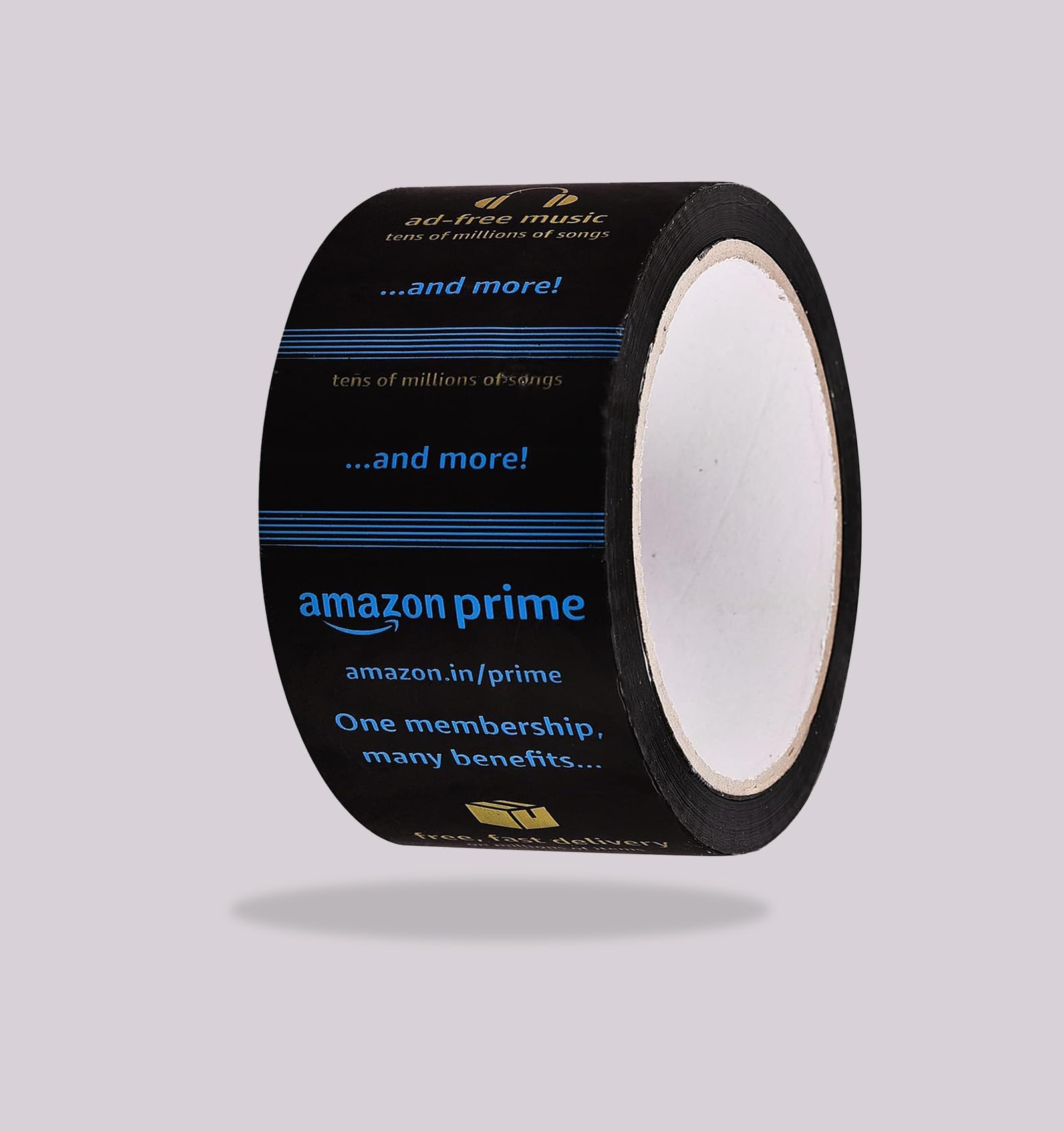 Shree Kala Home Decor Amazon branded Printed Packaging Tape | 2Inches & 65Meter | Self Adhesive Heavy Duty Tape Roll | Ideal for E-Commerce Box Packing, Office use & Box Packing Tape | Set of 2 (B0CZXLW67Q) Amazon Price History, Amazon Price Tracker