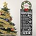 Produktbild Wallflexi Weihnachtsschmuck Wand Aufkleber Girlande Wishlist Tafel 165,3 Aufkleber Wohnzimmer Kinder Kindergarten Restaurant Cafe Hotel Home Office Décor, Mehrfarbig