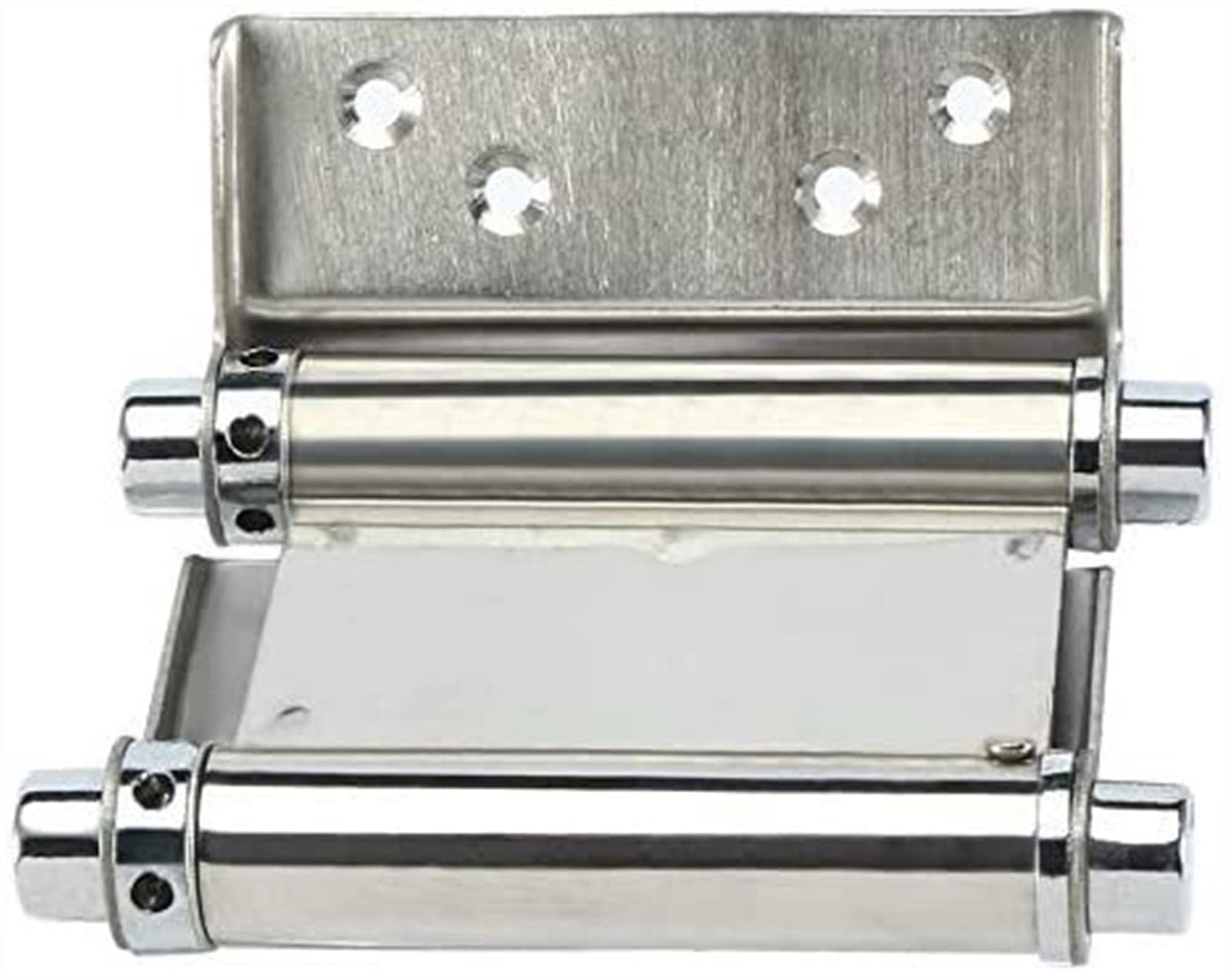 2 Paia di Cerniere a Molla a Doppia Porta a Doppia Porta in Acciaio Inox 3 Pollici chiudono automaticamente la Porta, Cerniere a Doppia Molla Aperta Sia all'Interno Che all'Esterno (Size : 3 inch)