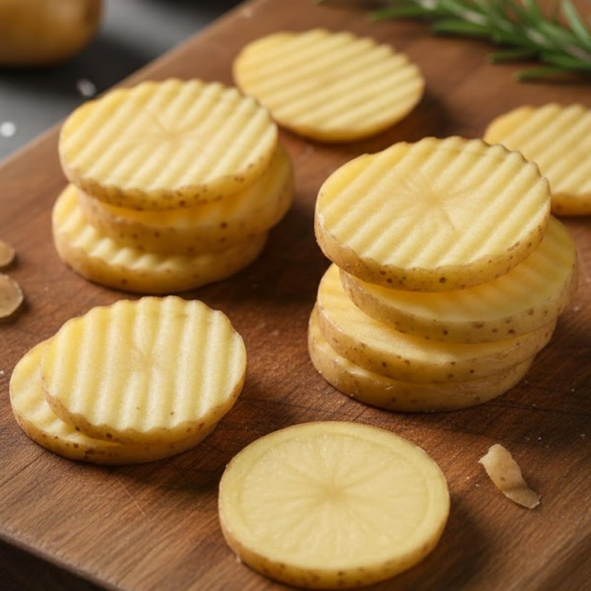 Manuel Patates Dilimleyici Kesici | Parmak Patates Doğrama Aparatı | Soğan Havuç Salatalık Cips Yapma Aparatı | Pratik Mutfak Aksesuarı