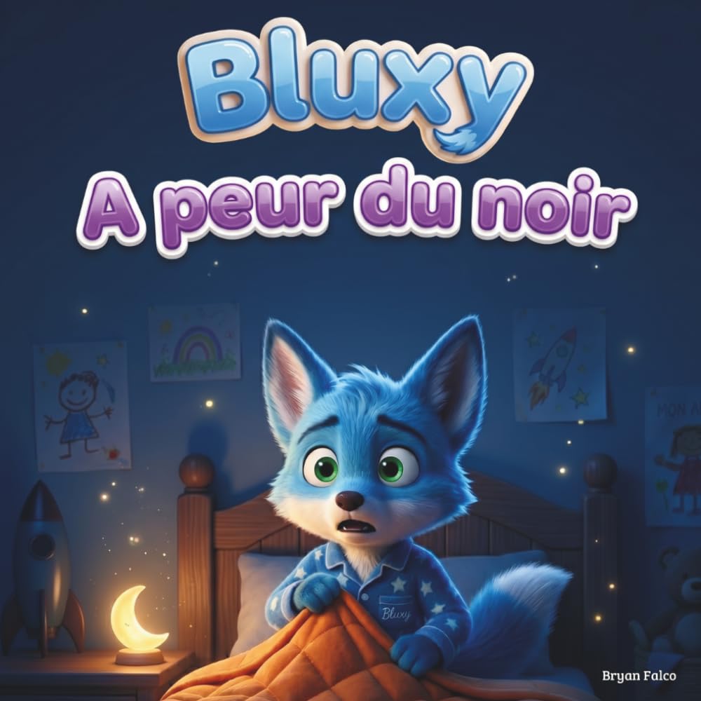 Bluxy: A peur du noir (Bluxy, qui t'aide à grandir dans la vie)
