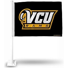 Rico Virginia Commonwealth VCU Rams 14x19 Double Sided Window Mount Car Flag