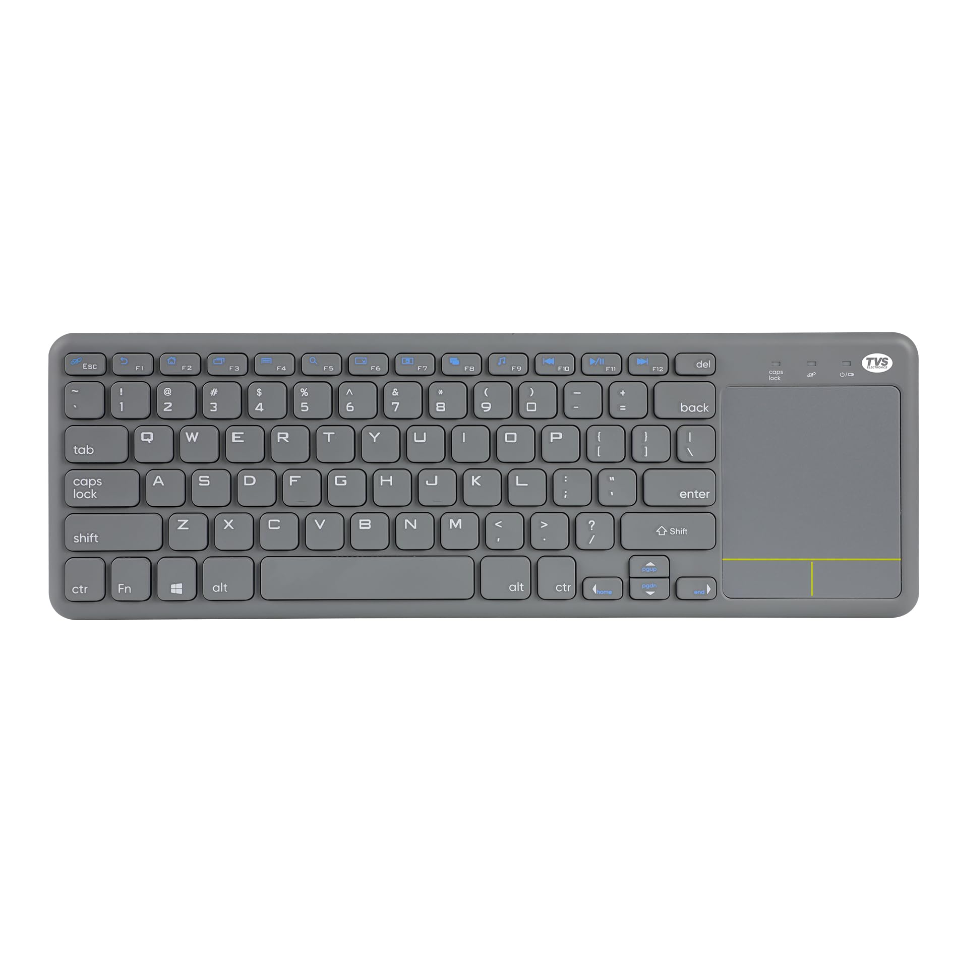 TVS ELECTRONICS Champ Smart Wireless Keyboard for Smart TVs, Windows, Apple iOS, Apple TV, Android Tv or Chrome, Long Lasting Battery Life, 8 Million Key Strokes, Smart TV Multimedia Keys (B09SZ9KZW9) Amazon Price History, Amazon Price Tracker