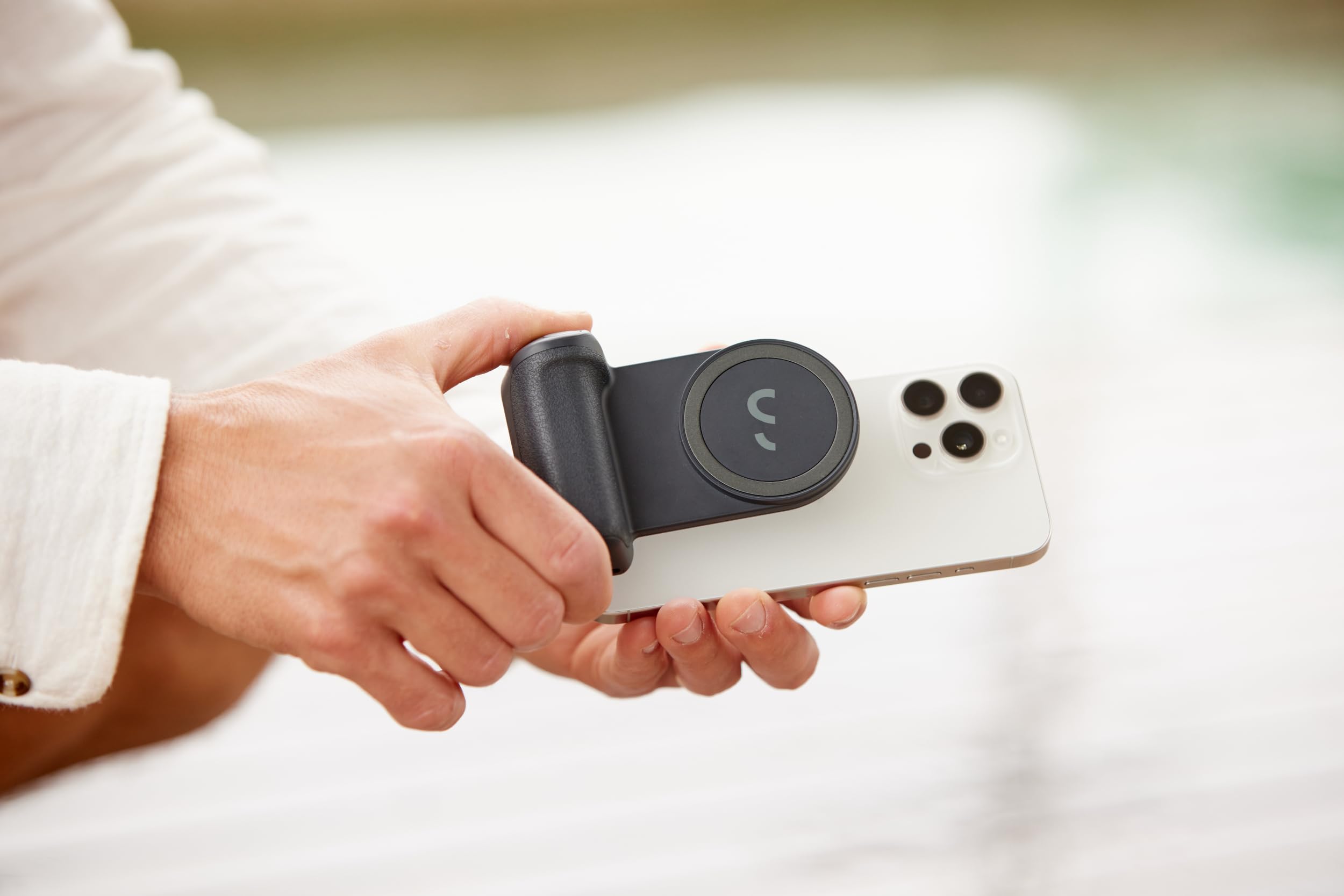 Poignée avec batterie externe SnapGrip Pro de ShiftCam - (FR