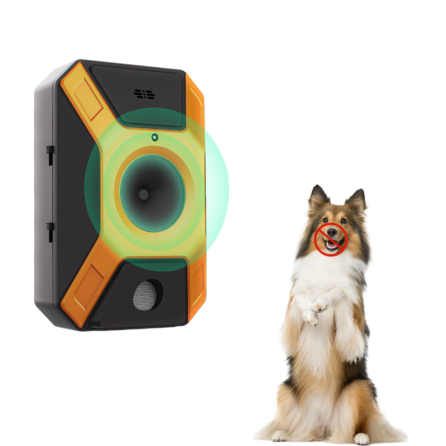 Mejorar antiladridos para Perros,ultrasonidos para Perros, antiladridos, automático antiladridos para Perros, Dispositivo automático antiladridos para Perros Electroestimulador