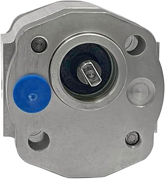 Magister Mini Hydraulic Gear Pump, 2.1 CC, Flat Tang Shaft, CCW Rotation, Through-Bolt Mount, 1.66 GPM at 3000 RPM, 3600 PSI