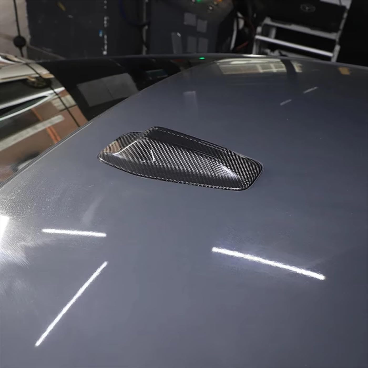 Fit for BMW 4 Series G22 G23 G26 2022 2023, Antenna Cover, Car Antenna Topper Cover Decoration Accessories, Carbon Fiber Pattern