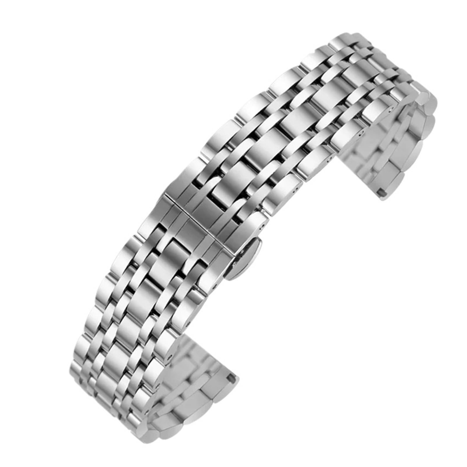 Correa de reloj acero inoxidable macizo Armani AR1648 pulsera 20 22 mm 7