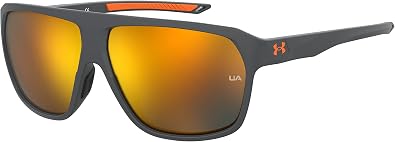 Under Armour unisex-adult Under Armour Adult Ua Dominate Rectangular Sunglasses Rectangular Sunglasses