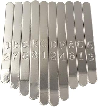 Jiayouy Kalimba Thumb Piano 10 Keys DIY Sets Bridge Saddle for Kalimba Thumb Piano Replacement Accessories