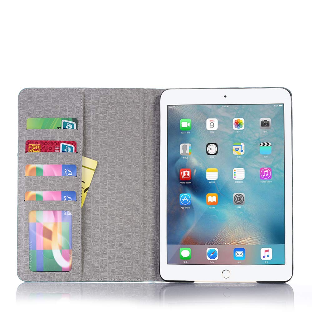 Custodia per iPad Mini 5a e iPad Mini 4a generazione, in pelle di coccodrillo, funzione di accensione/spegnimento automatico, protezione classica alla moda per iPad Mini 4/5 da 7,9 pollici Rosso