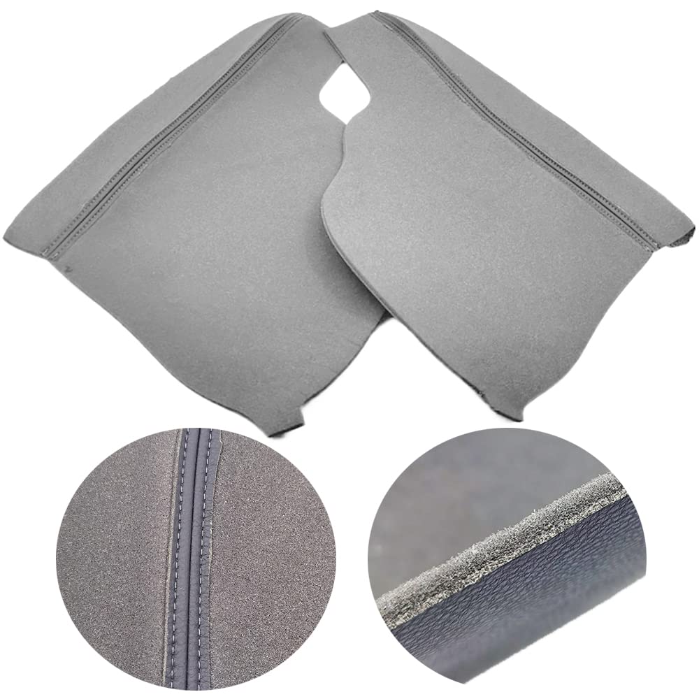 Fits 11-17 Honda Odyssey Leather Door Panel Armrest Upholstery Cover Light Gray - Foto 10