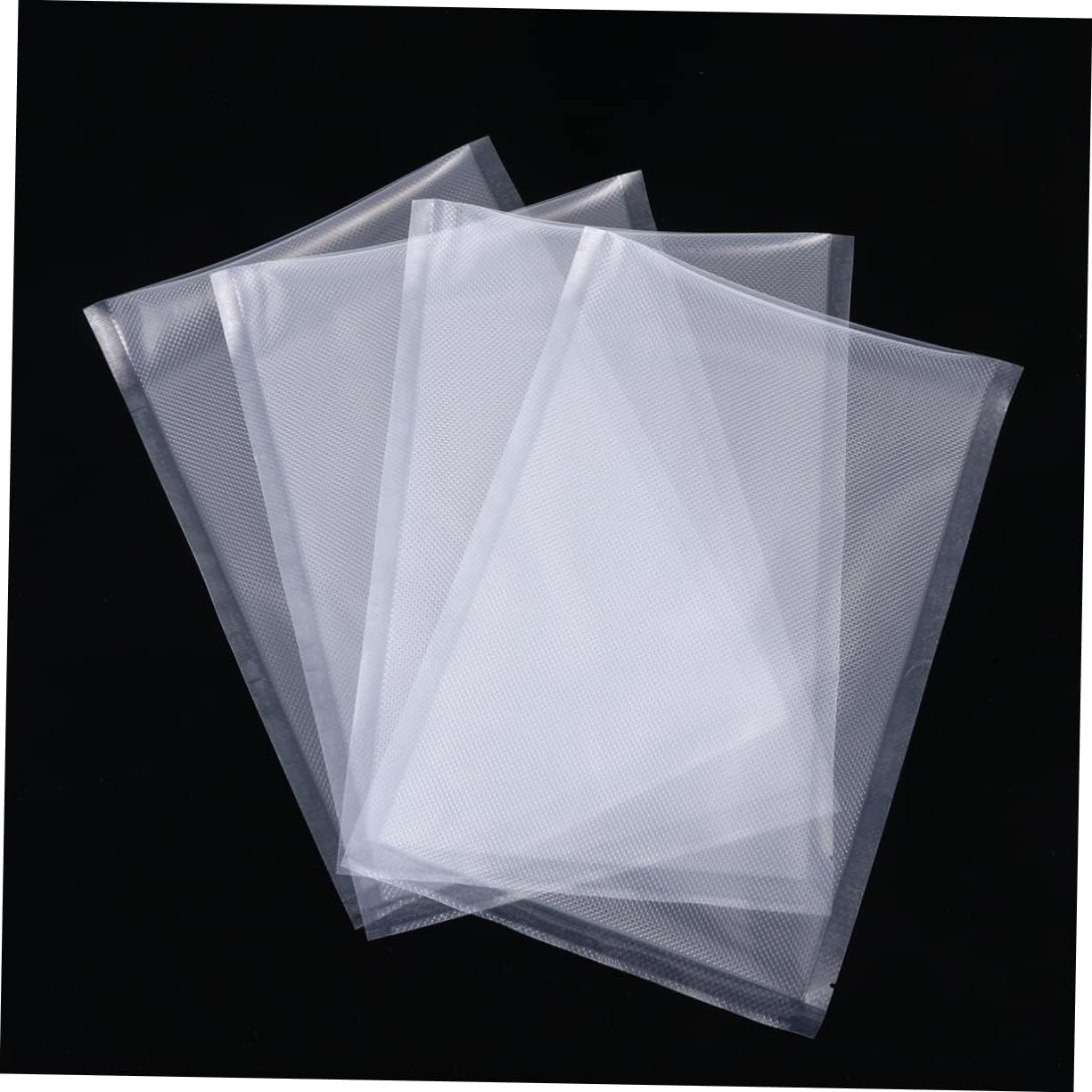 100 Pack Vacuum Storage Bags Food Storage Bags Ideal for Jerky Cheese Snacks Heat Sealing Compatible Commercial Vacuum Machines