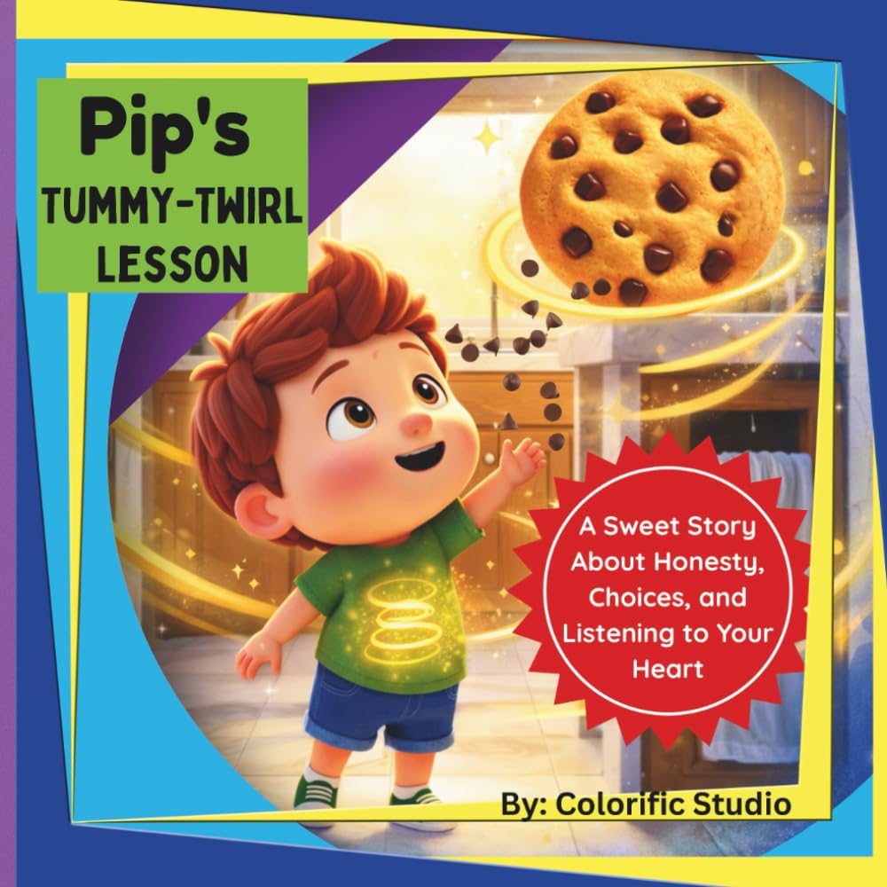 Pip's Tummy-Twirl Lesson:: A Storybook that Teaches, Honesty and Making the Right Choices.