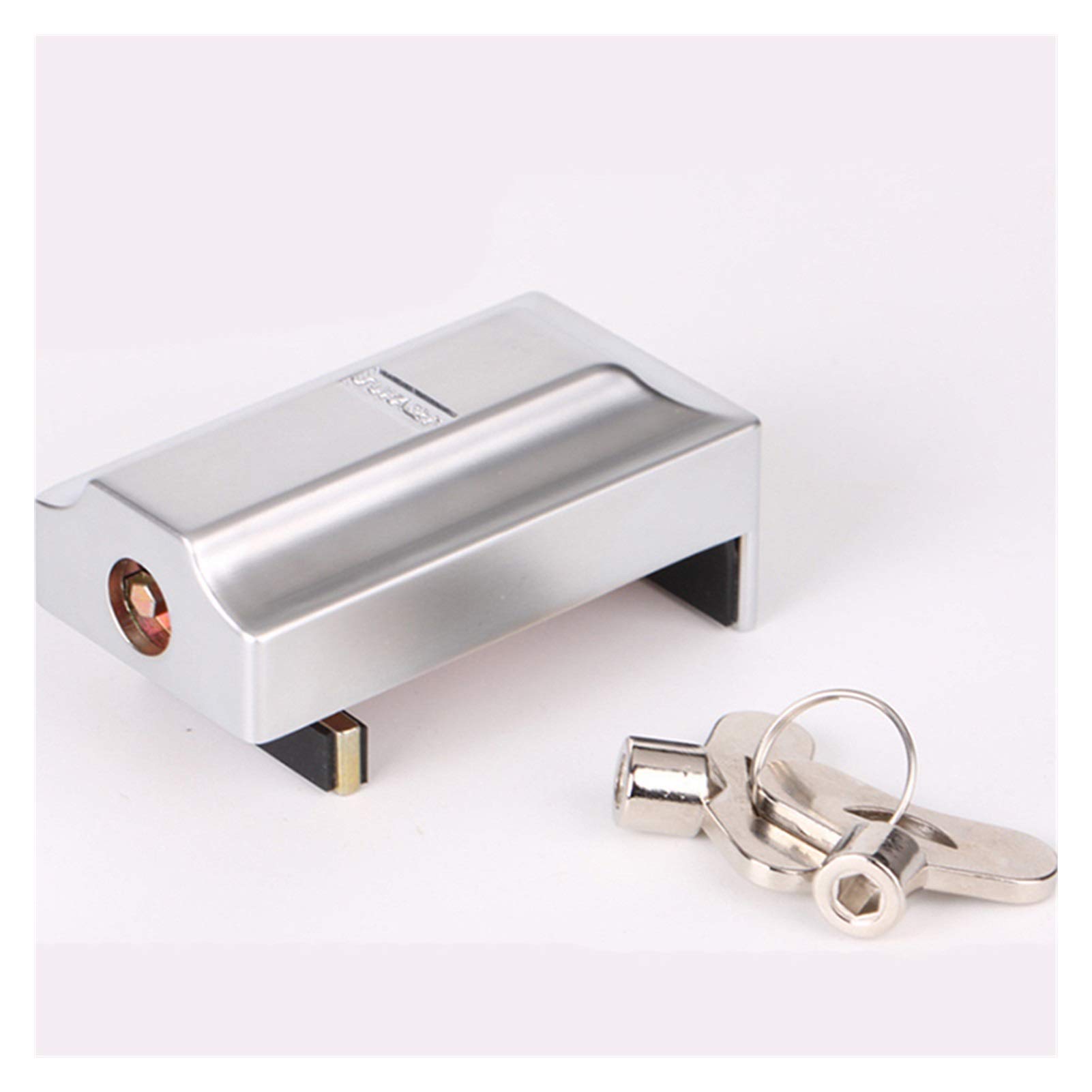 Serrure de fenêtre Serrure à clé de sécurité pour fenêtre Portes coulissantes Restricteur de fenêtres Sécurité pour Enfants Butée de Porte antivol Fenêtres Verrou de sécurité pour