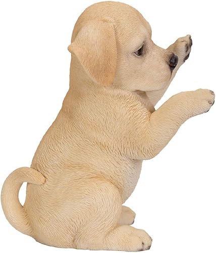 Miniatura 4 de Pacific Trading - Figura de cachorro de labrador amarillo de 6 pulgadas