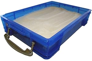 Economical Small 4 Liter Blue Sandtray Therapy Kit