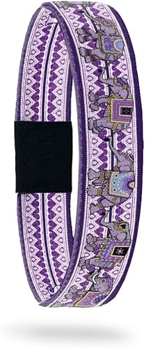 ZOX Bracelets Stretchy Elastic Band with Motivational Affirmations and Beautiful Artwork, Great Gift for Men, Women, and Kids