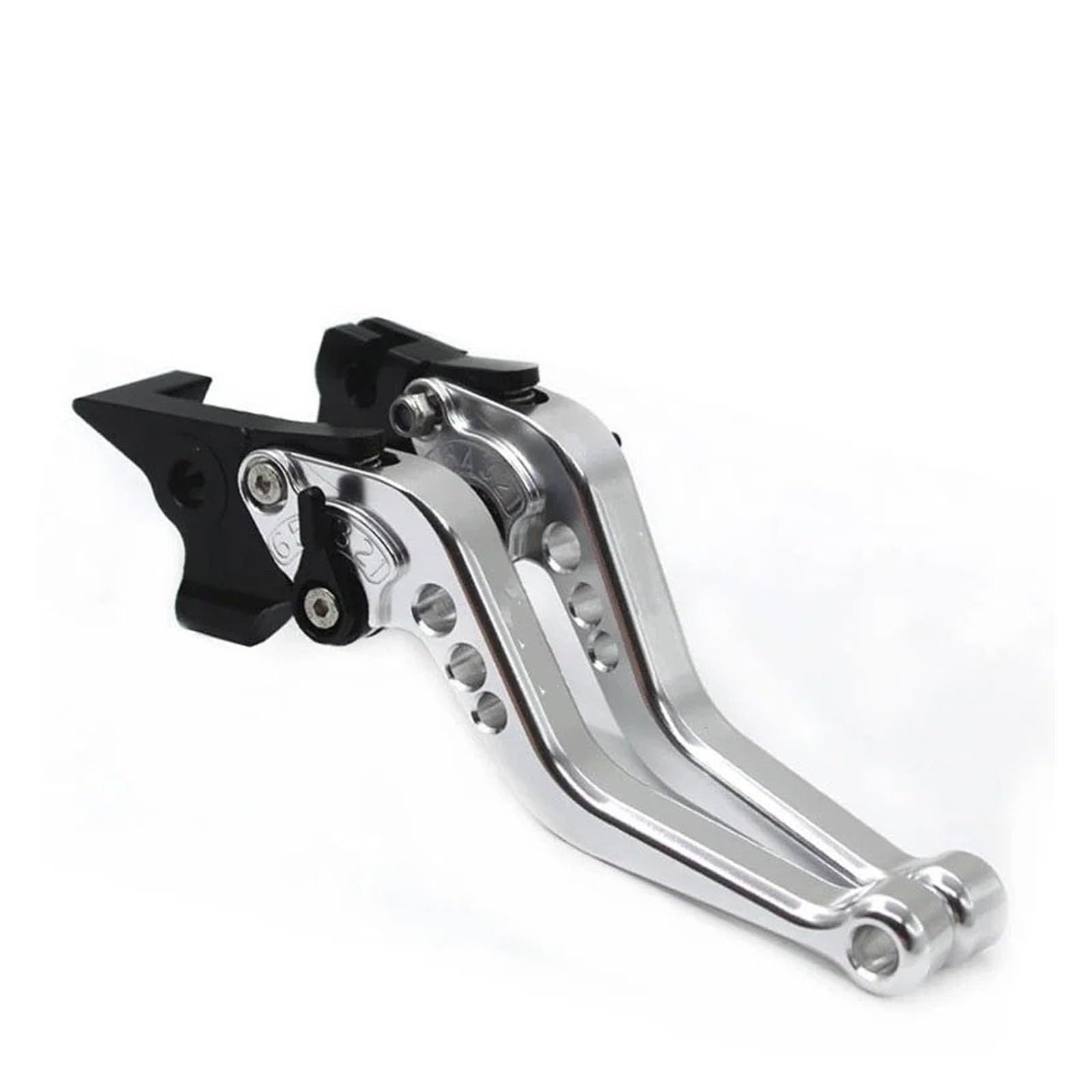 Bskwaq Silver Motorcycle Brake Clutch Levers For Benelli 502C 752S Trk502x Motorcycle Cnc Adjustable Clutch Brake Levers