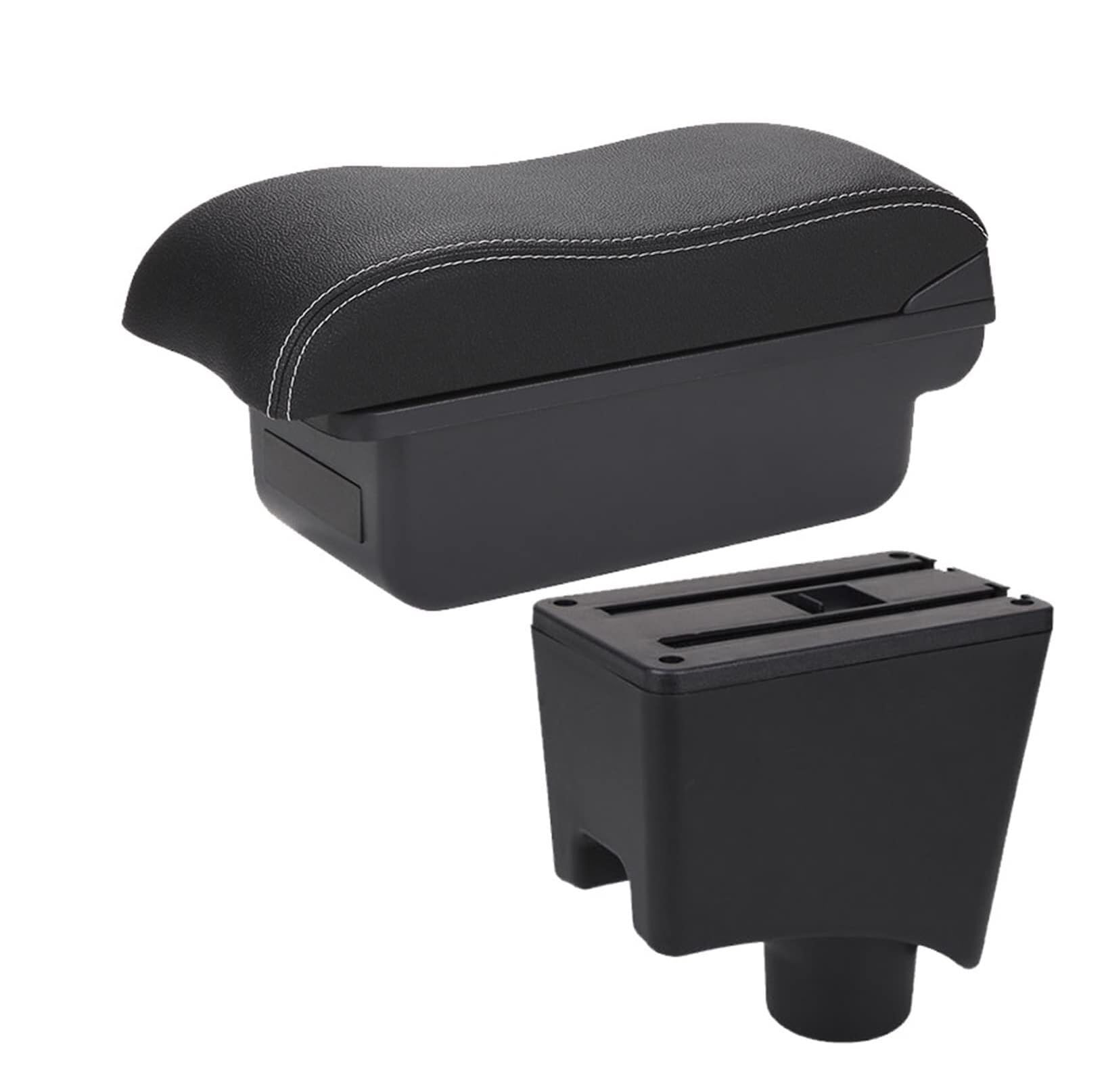 GTDTKGANAK Storage Box For Dacia For Sandero For Logan 2 Center Console Armrest Storage For Box(C3 Nousb)