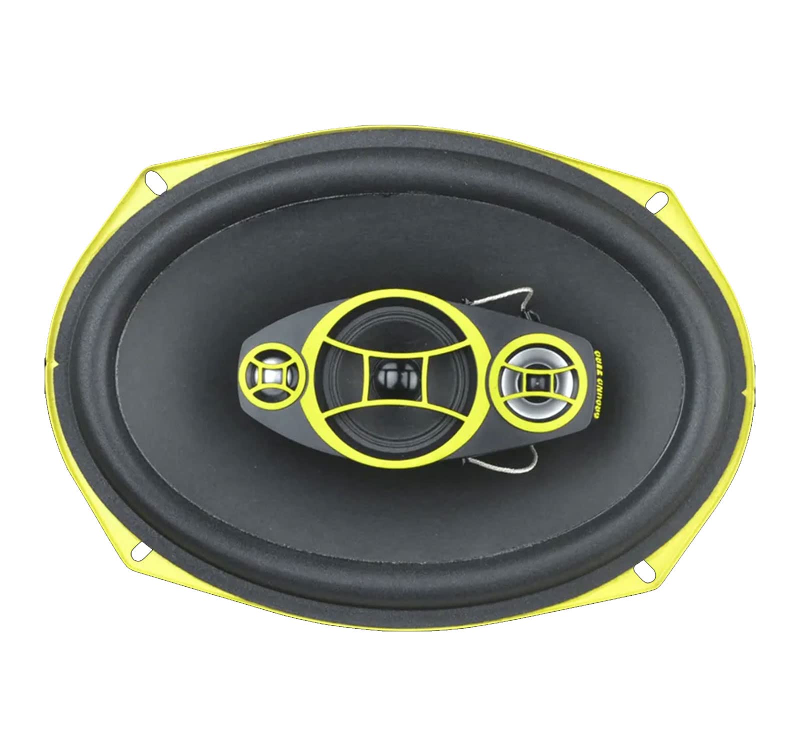 Ground Zero GZCF 7104XSPL- Haut-parleur 4 voies 300 W RMS 200 W 18 x 25 cm