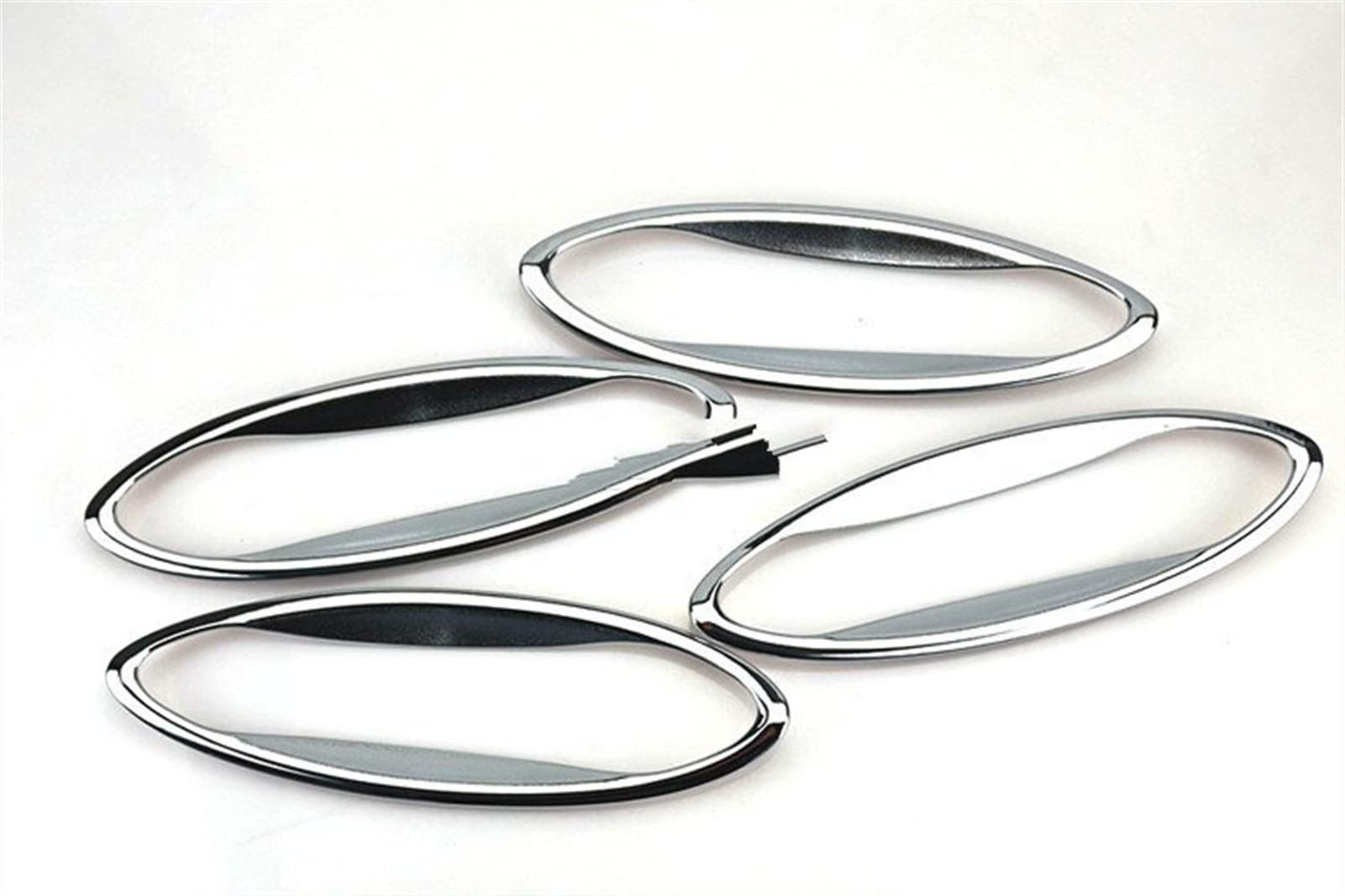 Rinkteea 4 Exterior Car Door Handle For Cruze 2016-2018 Luxurious Chrome Handle Cover Trim Set For Sedan Hatch Accessories Stickers Car Styling(4)