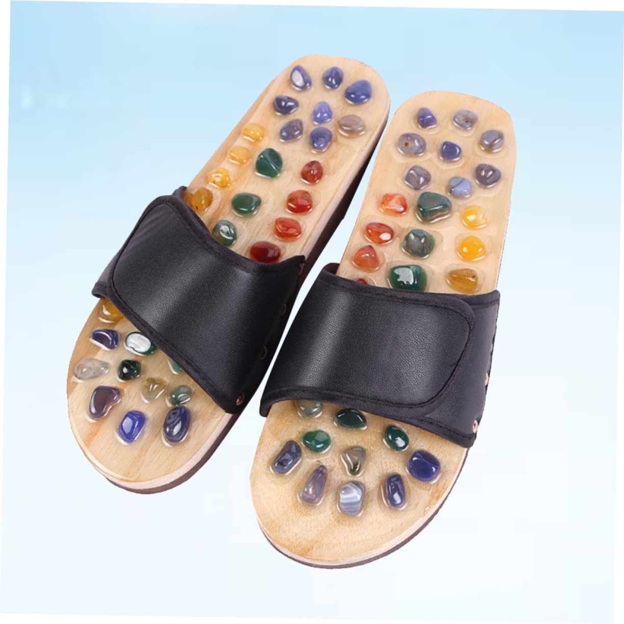 Achat Massagepantoffeln 1 Paar Schwarz 44, Fußsohlen Massageschuhe