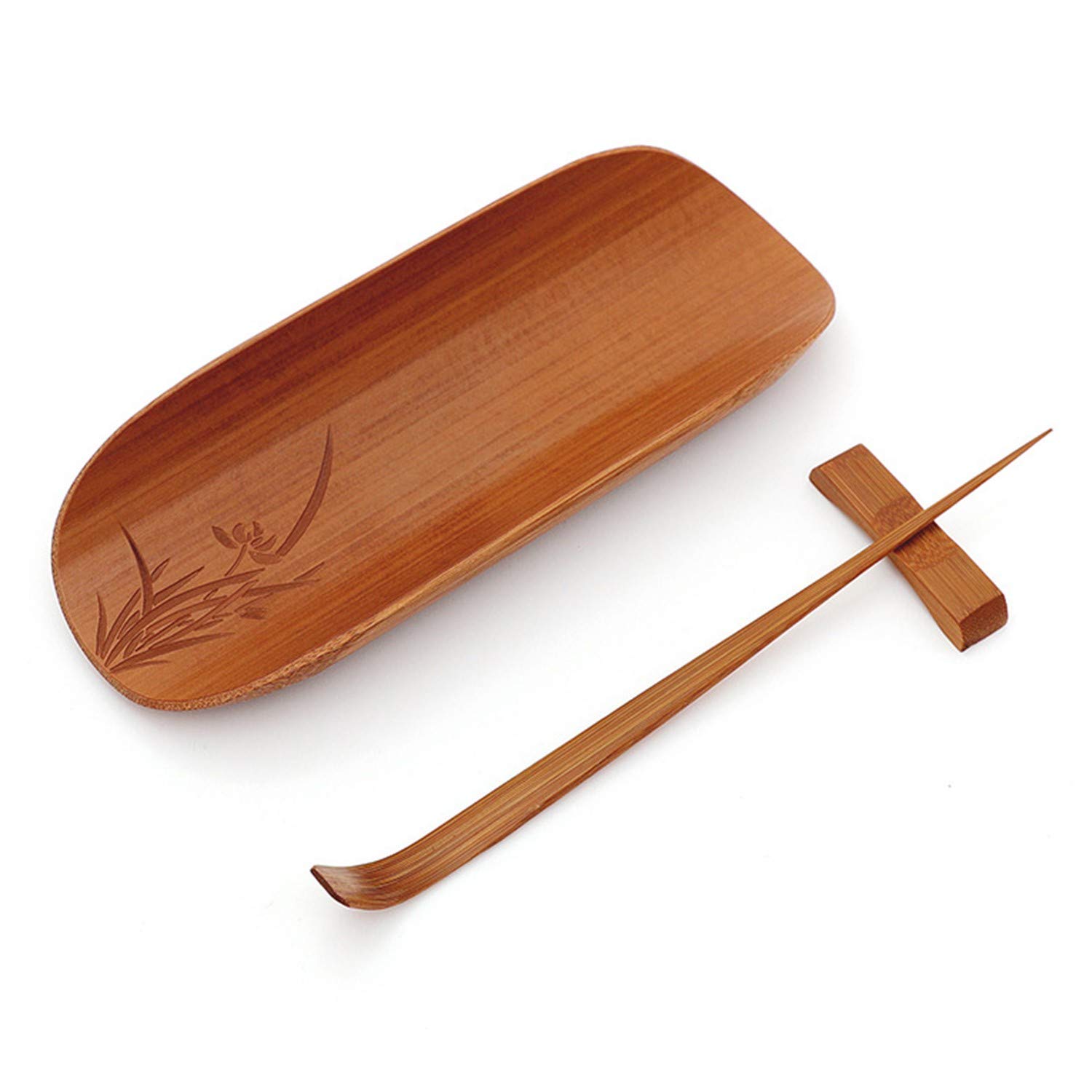 Amazon | 茶さじ 茶則 茶道具 天然竹製 手作り彫刻 茶杓 茶箕 茶器