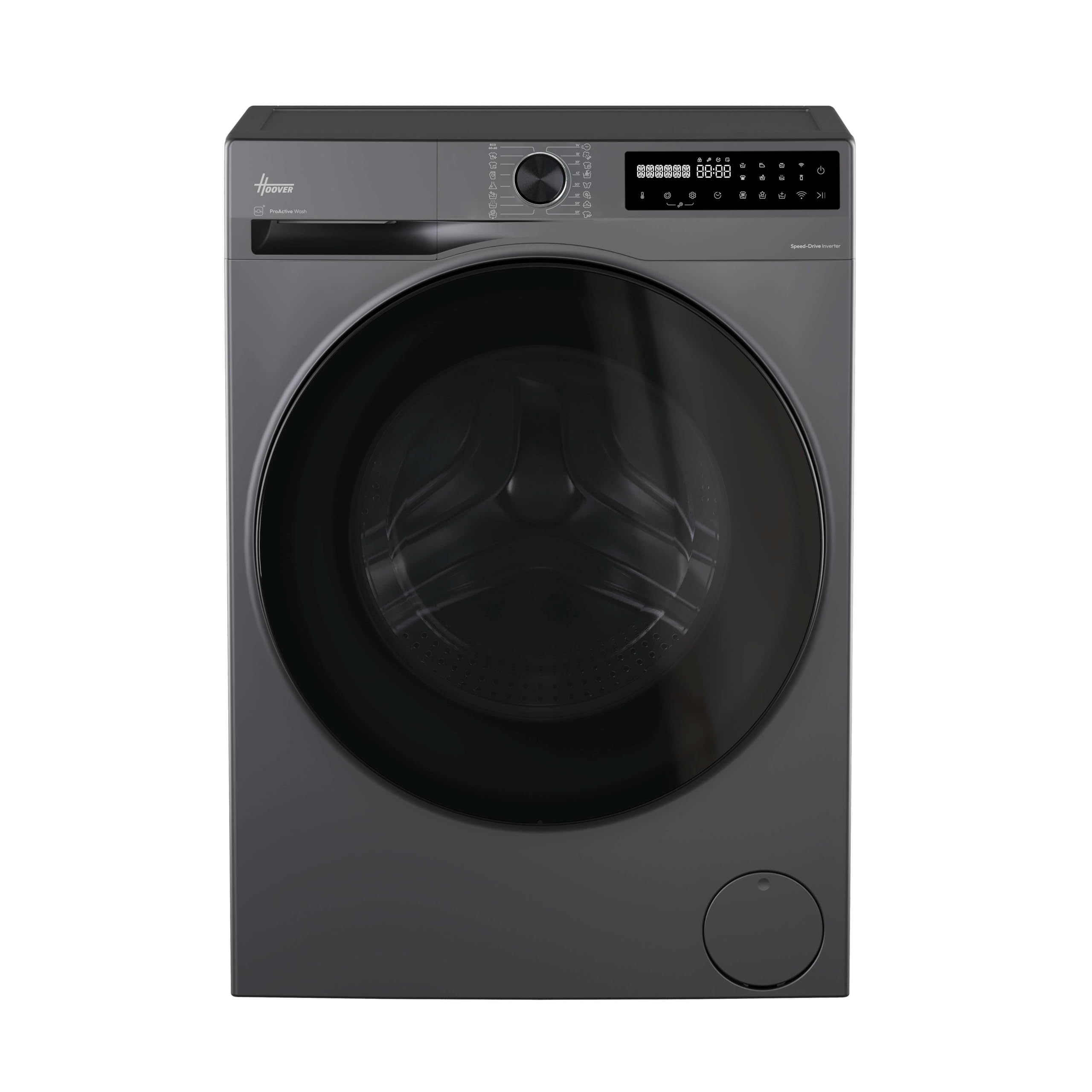 Hoover Pro Wash Series 5 Hbp 410Bl8g-80 10Kg Washing Machine With 1400 Rpm - Graphite - A Rated